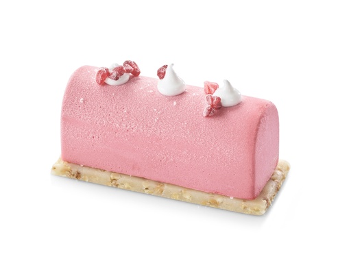 [PBUCHEFRA2] Portion bûche framboise 2 x 90 ml